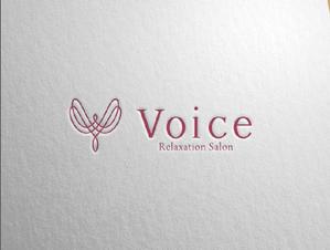 K Design Laboratory (kiyotan)さんのエステサロン「voice」のロゴへの提案