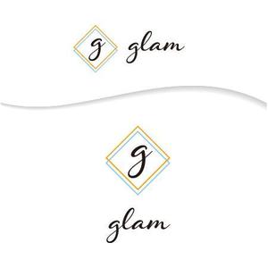 BEAR'S DESIGN (it-bear)さんの美容室「glam」のロゴへの提案