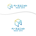 BEAR'S DESIGN (it-bear)さんのガレージ・小規模倉庫専門店「ベースユニット-base unit」のロゴ作成への提案