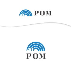 BEAR'S DESIGN (it-bear)さんの不動産会社『POM』のロゴ作成への提案