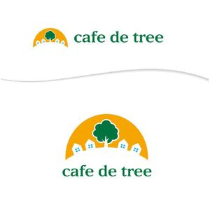 BEAR'S DESIGN (it-bear)さんのカフェ「cafe de tree」のロゴへの提案