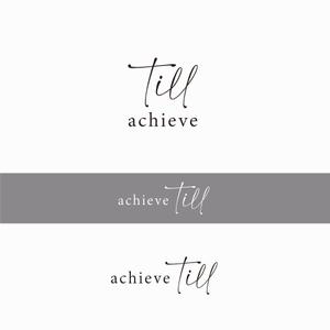 forever (Doing1248)さんの美容室「achieve till」のロゴ制作依頼＋記念エコバッグロゴ制作依頼への提案