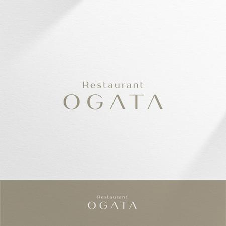 KLABO (scudo)さんの完全予約制・高級フランス料理レストラン［Restaurant  OGATA］のワードロゴ制作への提案