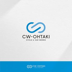 KLABO (scudo)さんの自転車とカーウォッシュを統合した「CW-OHTAKI」ロゴ募集！への提案
