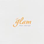UGUG (ugug)さんの美容室「glam」のロゴへの提案