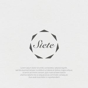 UGUG (ugug)さんの美容室「Siete」のロゴへの提案