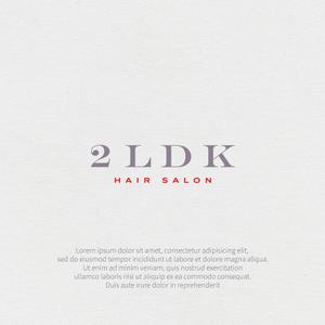 UGUG (ugug)さんの美容室「2LDK」のロゴへの提案