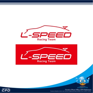 中津留　正倫 (cpo_mn)さんのレーシングチーム「L-SPEED」のロゴへの提案