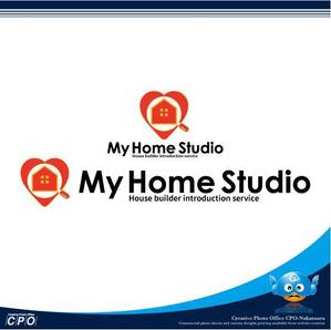 中津留　正倫 (cpo_mn)さんのハウスメーカー紹介サービス「My Home Studio」（マイホームスタジオ）のロゴ制作への提案