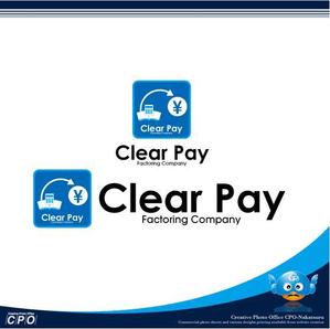 中津留　正倫 (cpo_mn)さんのファクタリング会社「Clear　Pay」のロゴへの提案