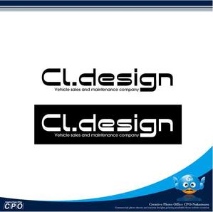 中津留　正倫 (cpo_mn)さんの車屋さんの店名『cl.desigh』のロゴ。への提案