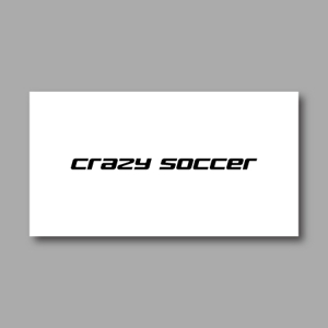 yusa_projectさんのサッカーアパレルブランド「crazy soccer」のロゴデザイン依頼★への提案