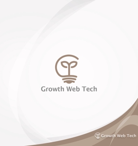 Cobalt Blue (Cobalt_B1ue)さんのビジネスコミュニティ「Growth Web Tech」のロゴへの提案