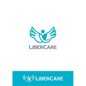 Cobalt Blue (Cobalt_B1ue)さんの株式会社「リベルケア」「LIBER CARE」のロゴへの提案