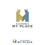 Hi-Design (hirokips)さんの新規オープン　カフェ＆バー　　「Café＆Bar　MY PLACE 」　　のロゴへの提案