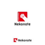 Hi-Design (hirokips)さんのオンライン秘書事業　株式会社Nekonote（ねこノート）の会社ロゴへの提案