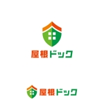 Hi-Design (hirokips)さんの屋根リフォーム会社「やねドック」のワードロゴへの提案