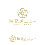 Hi-Design (hirokips)さんの納豆丼ぶり専門店『納豆メニュー』のロゴ作成への提案
