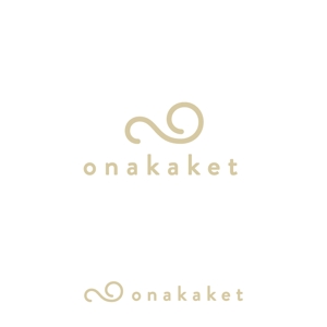 Hi-Design (hirokips)さんのガーゼケットブランド「onakaket」のロゴへの提案