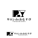 Hi-Design (hirokips)さんの横浜のミュージックバー「サロンdeおむすび 横浜」の店舗ロゴへの提案