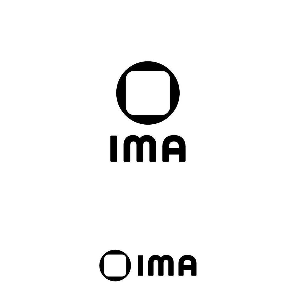 新規オープンギャラリー「IMA」のロゴ制作