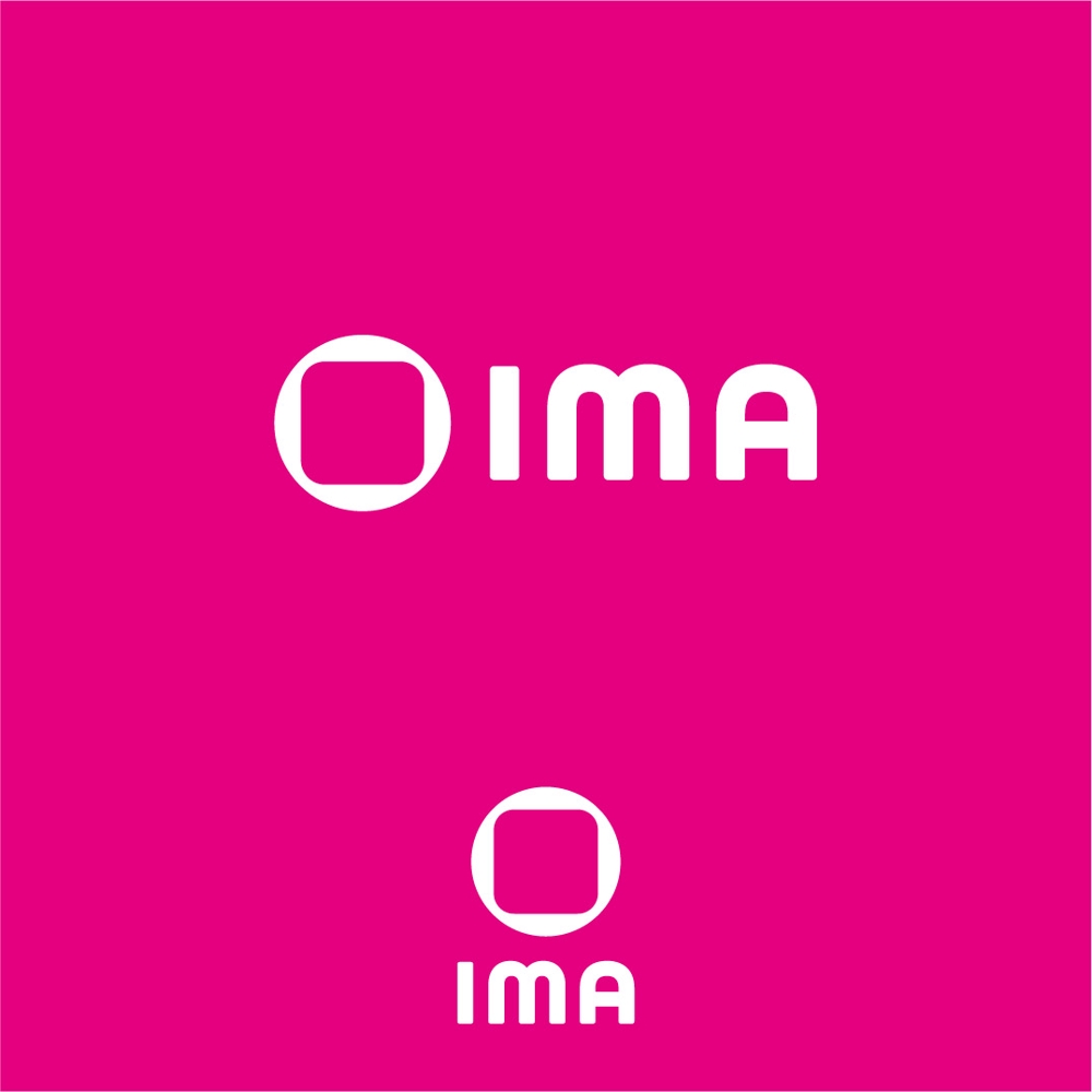 新規オープンギャラリー「IMA」のロゴ制作