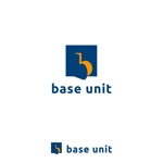 Hi-Design (hirokips)さんのガレージ・小規模倉庫専門店「ベースユニット-base unit」のロゴ作成への提案