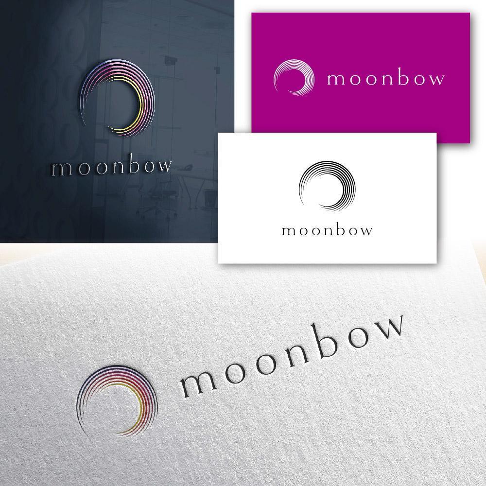 スナック　【moonbow】 の　ロゴ