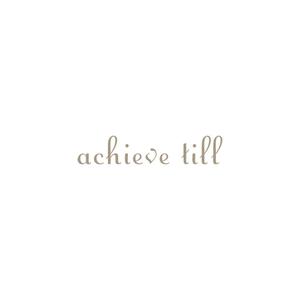Hi-Design (hirokips)さんの美容室「achieve till」のロゴ制作依頼＋記念エコバッグロゴ制作依頼への提案