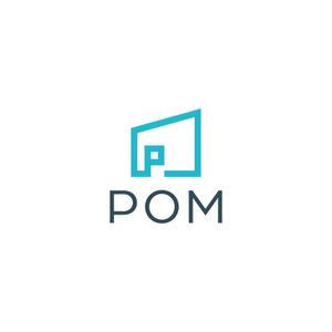 Hi-Design (hirokips)さんの不動産会社『POM』のロゴ作成への提案