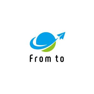 Hi-Design (hirokips)さんの海外ビジネスマッチングサービス「From to」のロゴ作成への提案