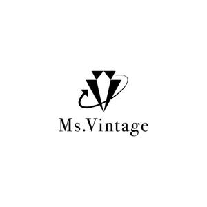 Hi-Design (hirokips)さんの中古ラグジュアリーブランドショップ「Ms.Vintage」のロゴ制作への提案