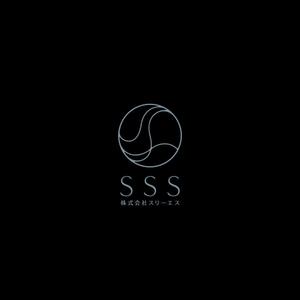 Hi-Design (hirokips)さんの新会社「株式会社SSS（スリーエフ）」のロゴ作成｜美容医療・黒・洗練・強さがテーマへの提案