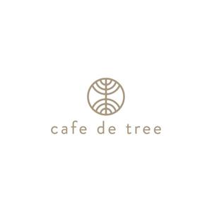 Hi-Design (hirokips)さんのカフェ「cafe de tree」のロゴへの提案