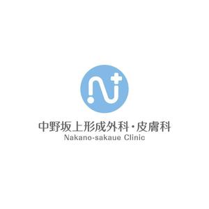 Hi-Design (hirokips)さんの医療クリニックのロゴデザイン（白十字・ライトブルー・漢字表記あり）への提案