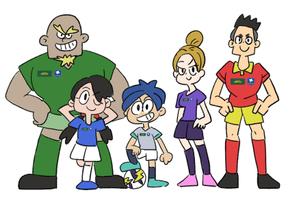 kojo (kojo)さんのフットサル大会のキャラクター制作への提案