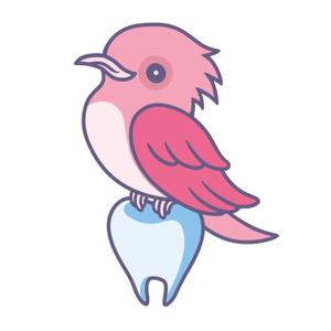 Emikox (emikox)さんの歯科医院のロゴの色調と「サンコウチョウ」に似せたキャラクターへの提案