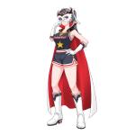 Achala (guchi_55)さんの人差し指で鼻の下をこするバスケ少女のイラスト制作（全身）への提案