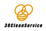 gravelさんのハウスクリーニング会社「ミツバチクリーンサービス」のロゴへの提案