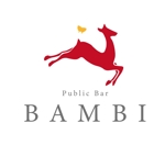 gravelさんの飲食店「Public Bar BAMBI」のロゴへの提案
