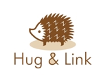 gravelさんのアニマルカフェ「Hug＆Link」のロゴへの提案