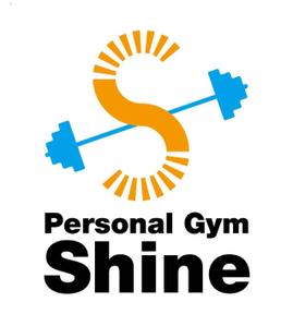 gravelさんのPersonal Gym  Shine のロゴへの提案