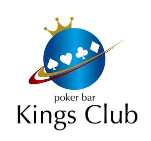 gravelさんのポーカーバー「Kings Club」のロゴへの提案