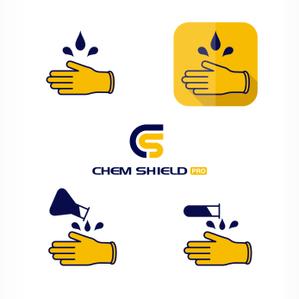 ST-Design (ST-Design)さんの化学防護手袋「Chem Shield Pro」のピクトグラムへの提案