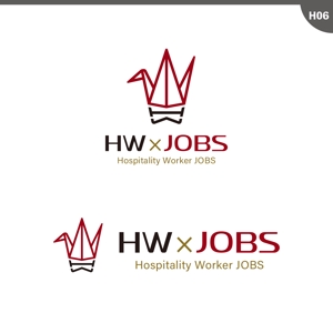 neomasu (neomasu)さんの人材派遣・人材紹介サイト「HW×JOBS」のロゴへの提案