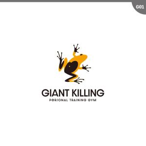 neomasu (neomasu)さんのパーソナルトレーニングジム"GIANT KILLING"ロゴ、デザインへの提案