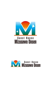 serve2000 (serve2000)さんの長期滞在型ゲストハウス「Guest House Mizusawa Onsen」のロゴへの提案