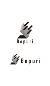 serve2000 (serve2000)さんの建設関係の施工写真管理アプリ「Bopuri」のロゴデザインへの提案