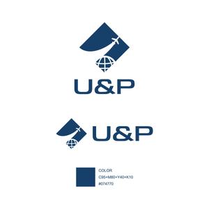 tsujimo (tsujimo)さんの航空関連事業を営む「U＆P」のロゴへの提案