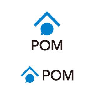 tsujimo (tsujimo)さんの不動産会社『POM』のロゴ作成への提案